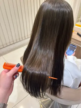 セミロング 平井 心羽のヘアスタイル