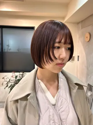 ショート デザインカット/ パーマ/nanaのヘアスタイル