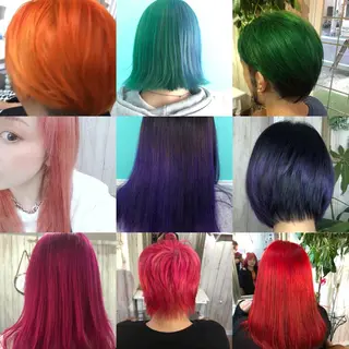 カラー 🐆アンドウ チカコ🦓のヘアスタイル