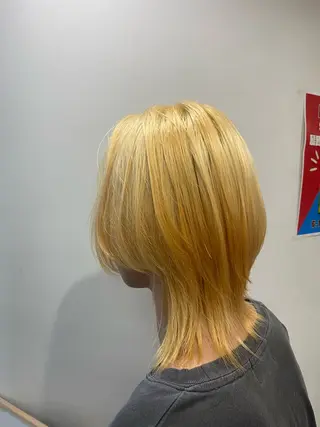 ミディアム カラー メンズ I's hair NUBOU所属・小守林 蘭のヘアスタイル