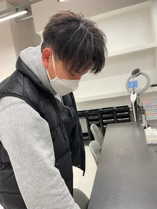 ショート メンズ 🐺ウルフ/レイヤー カット/高嶋湧大のヘアスタイル