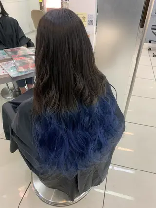 ロング カラー 羽エクステ🩷 🤍まき🤍のヘアスタイル