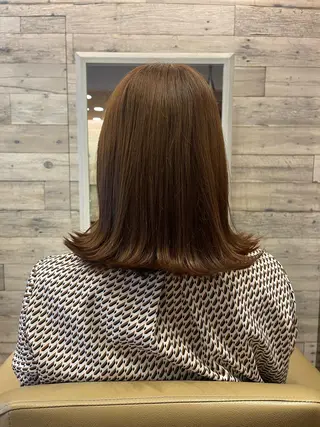 ミディアム カラー 【新都心】 ARURU HAIRのヘアスタイル