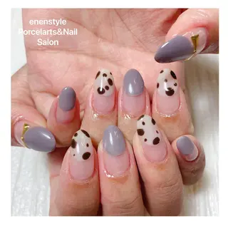 ミディアム ネイル 👑enen style👑のネイルデザイン