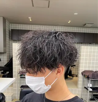 パーマ メンズ men's salon Gaudi三宮店所属・men's特化 値段以上の仕上がりにのヘアスタイル