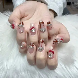 ネイル 🎀nana🫧 ワンホンネイル🎀のネイルデザイン