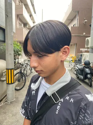 パーマ メンズ メンズブリーチカラー /パーマ ごーた立川のヘアスタイル