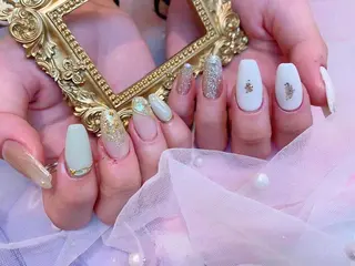 ネイル 長さだし専門店 M2 rikaのネイルデザイン