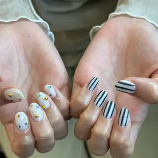 ショート Remore+eyelash&nailsalon所属・高橋 音葉のネイルデザイン