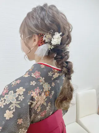 ヘアアレンジ GRANLUSSO 〜グランルッソ駅前店所属・木口 嘉美のヘアスタイル