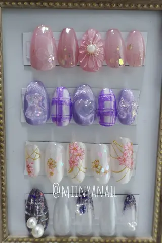 ネイル miinyanail ミーニャネイルのネイルデザイン