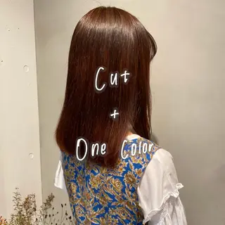 ミディアム カラー 暖色艶color / ボブ🦩Rioのヘアスタイル