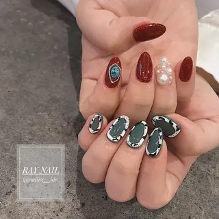 ネイル Arowa 伊田のネイルデザイン