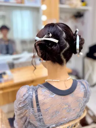 ヘアアレンジ 植木 萌恵のヘアスタイル