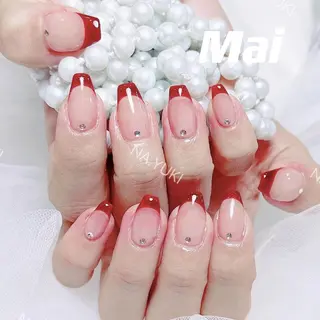 ネイル Momo 桃🍑のネイルデザイン