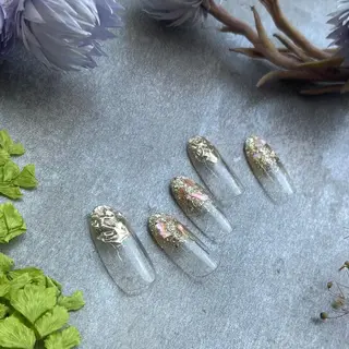 ネイル ⭐︎休業中の練習⭐︎ JNA認定講師髙橋のネイルデザイン