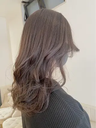 セミロング 松島 涼花のヘアスタイル