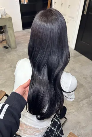 カラー FERiCIA所属・ちはな‎🤍 ヘアセット／縮毛矯正のヘアスタイル