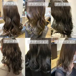 ロング カラー 艶カラー/韓国顔周り 🎀mamiのヘアスタイル