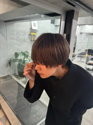 カラー メンズ あなたのお悩み改善" You"💚❤️💛のヘアスタイル