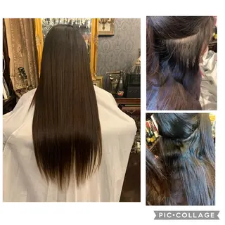 ロング 藤井菜々 （エルベスアクト）のヘアスタイル