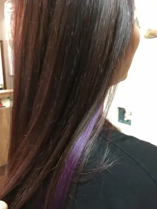 ロング カラー 栞美容室所属・三浦 健太郎のヘアスタイル