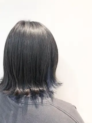 ミディアム カラー 新宿/韓国レイヤー 髪質改善カラー/角所のヘアスタイル