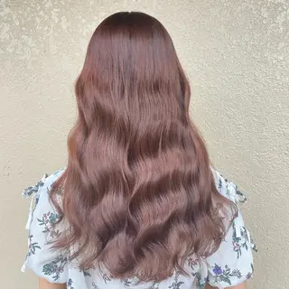ロング カラー ヘアアレンジ 韓国レイヤー/ 顔周り💕田中将吾のヘアスタイル