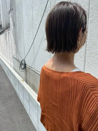 ミディアム さの あやねのヘアスタイル