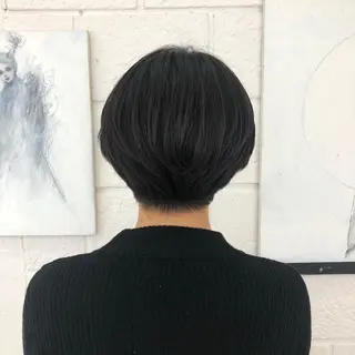 ショート NeF所属・miku🌿‬ メンズバレイヤージュのヘアスタイル