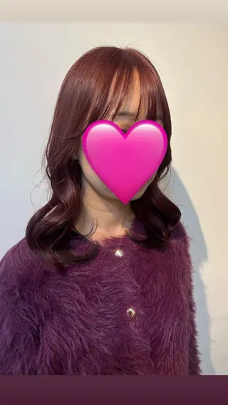 ミディアム ✂韓国レイヤー 🦋みやび🪽のヘアスタイル