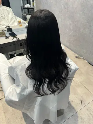 ロング フィーネ 池袋所属・sayaka 池袋店/カットモデルのヘアスタイル