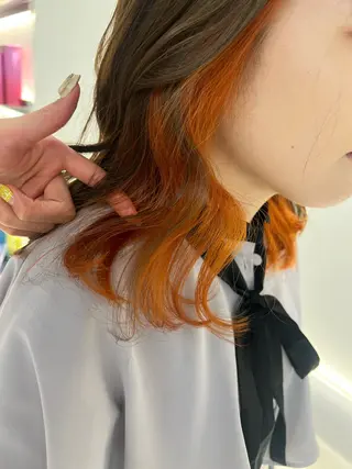 カラー 🌈 YUUNA🌈のヘアスタイル