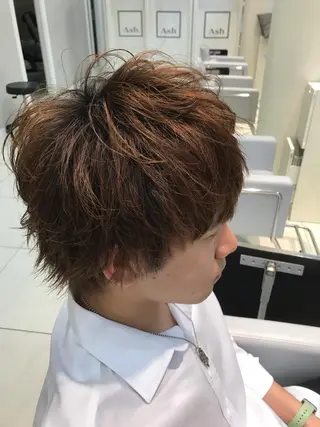 メンズ ✨髪質改善縮毛矯正✨ 二上裕太のヘアスタイル