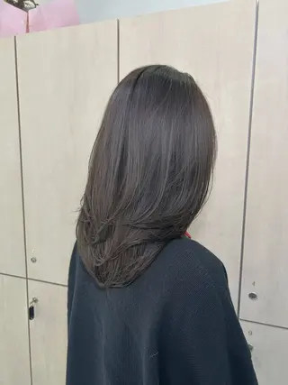 ミディアム カラー 透明感カラー🤍 Kaitoのヘアスタイル