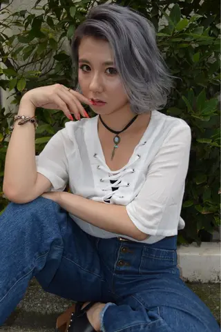 ショート カラー LA KING GINZA TOKYO所属・🧡ショートの達人 🧡SHOのヘアスタイル