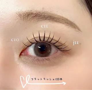 マツエク・マツパ BEAUTY HUB所属・BEAUTY HUB EYELASHのマツエク・マツパデザイン