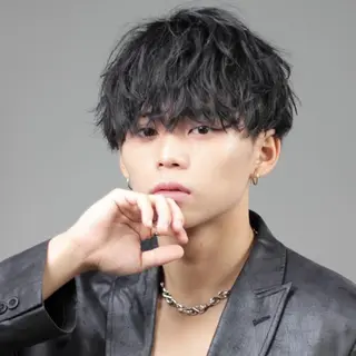 メンズ パーマ 'メンズ職人🔥 トレンドパーマ🔥のヘアスタイル