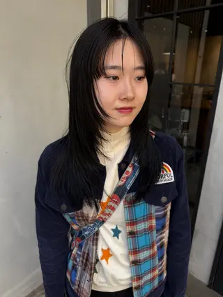 ロング fubuki🪷 似合わせカットカラーのヘアスタイル