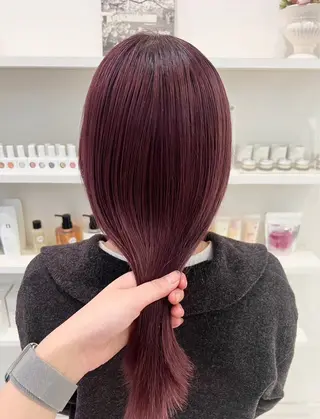 ロング カラー ParveMix 🪽鳥取彩花のヘアスタイル
