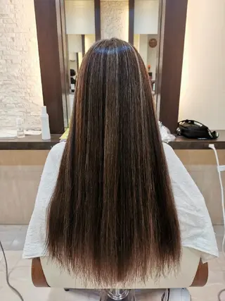 ロング カラー 森下 勝誠のヘアスタイル