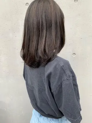 セミロング putri 副店長 岸本　拓真のヘアスタイル