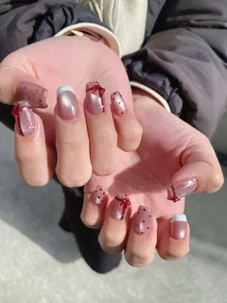 ネイル ＼近畿大学／近く🦢 Swanのネイルデザイン