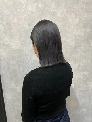 ミディアム カラー C'LD Hair Produce【シールドヘアープロデュース】所属・シールドヘアー/那覇 /縮毛矯正/ブリーチのヘアスタイル