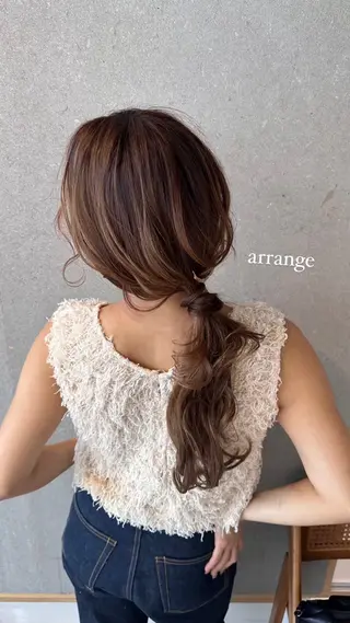 ヘアアレンジ 🫧🎀tasty yama🫧🪽のヘアスタイル