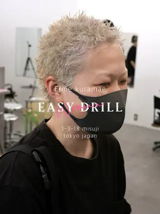 ショート イージードリル‼️イ ージーパーマ‼️平山のヘアスタイル