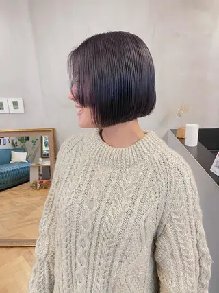 ミディアム カラー パーマ ヘアアレンジ メンズ キッズ ネイル マツエク・マツパ アイブロウ tatsumi/ボブ ウルフ/レイヤーのヘアスタイル