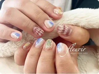 ネイル フルリール 【プライベートサロンのネイルデザイン