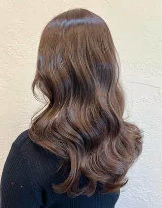 ロング カラー 髪質改善/縮毛矯正 鈴木裕介のヘアスタイル