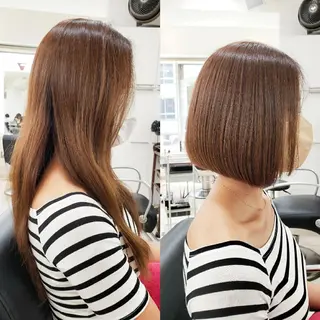 ショート ボブ・ロブ　福田 泰久✂️✨のヘアスタイル